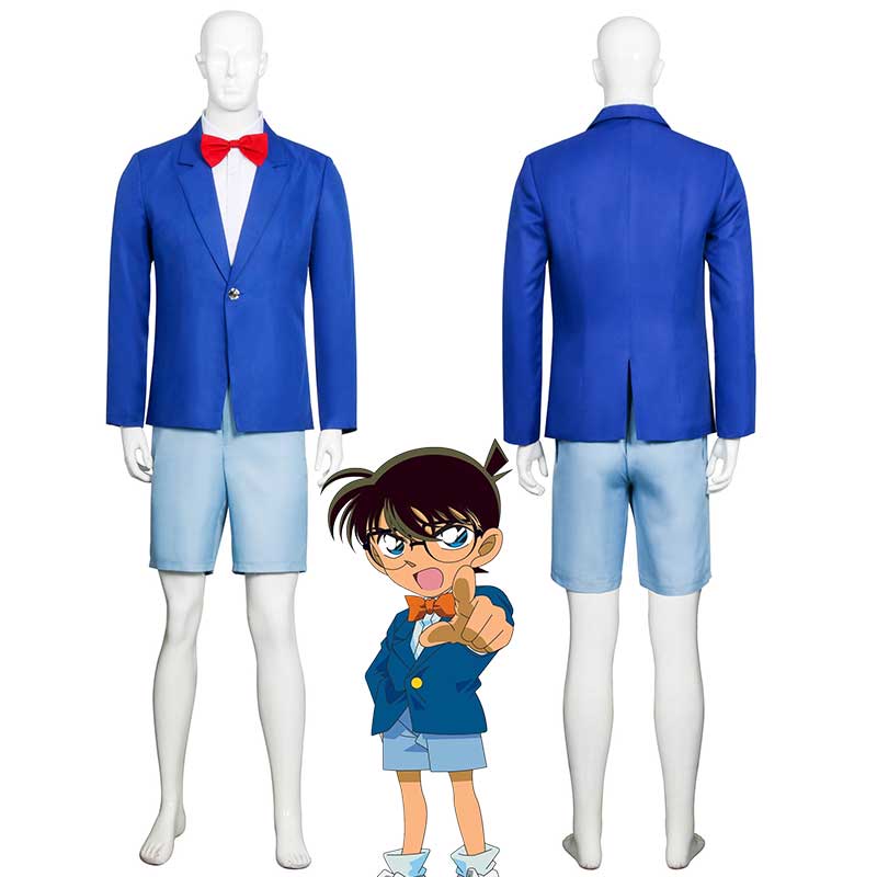 Conan Edogawa Kona Disfraz de Halloween Detective Conan Case cerrado Cosplay