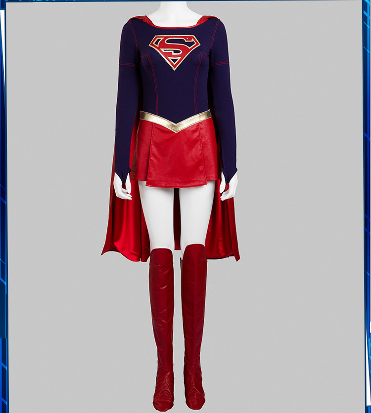 supergirl kara zor-l Cosplay traje de traje de traje de traje de mono