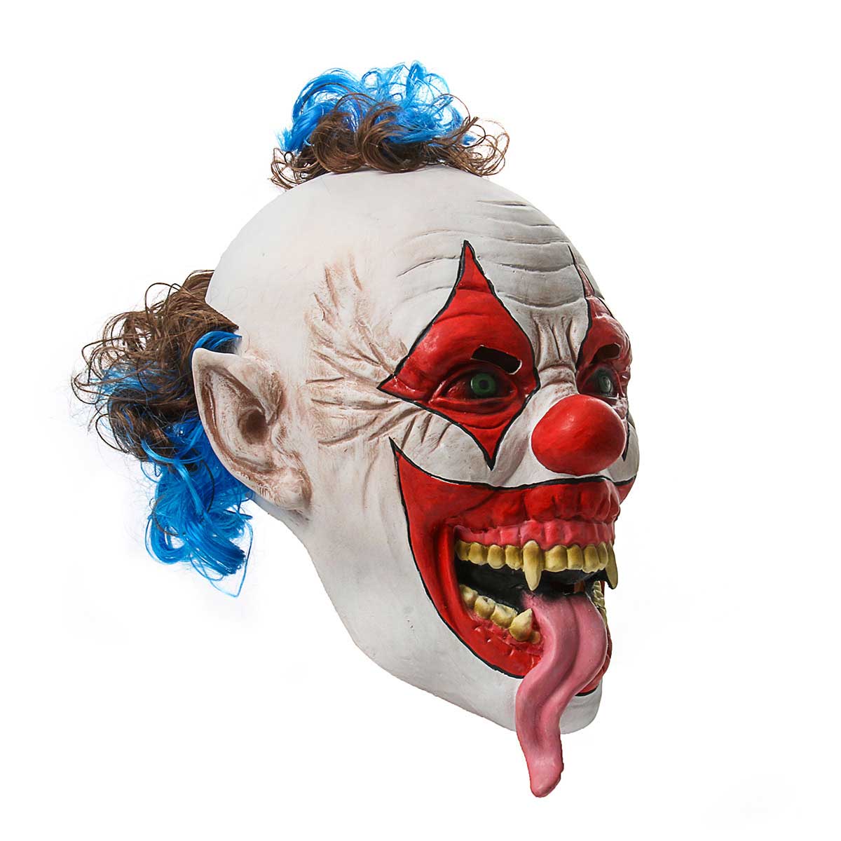 Resina de alta calidad Joker Máscara de payaso Batman Dark Knight Prop Máscara de resina de la fiesta de mascarada