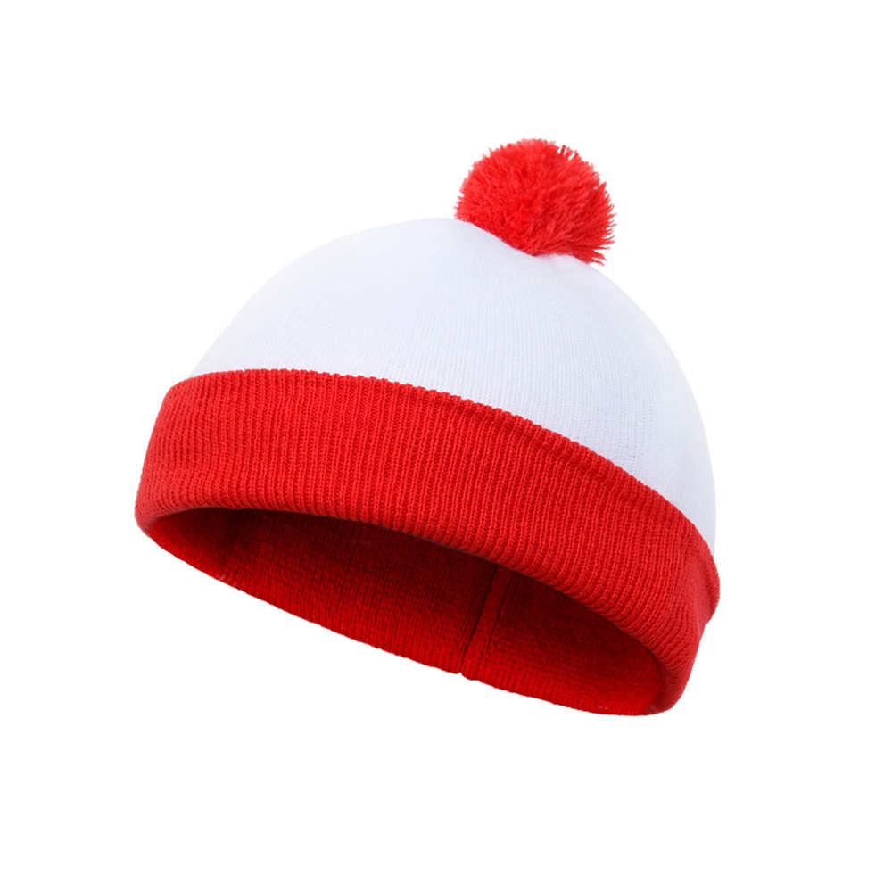 Donde está Wally Waldo 2 PAP POM POM CUFF BEANIE HATS GIFTS