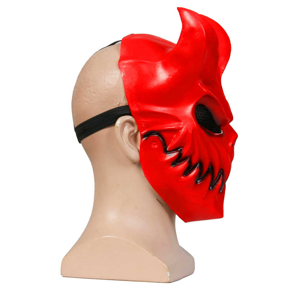 matanza Para prevalecer la máscara del demoler de Halloween de Demonio al Extemisher Deathcore Band Kid of Darkness Masquerade Cosplay Accesorio Regalo
