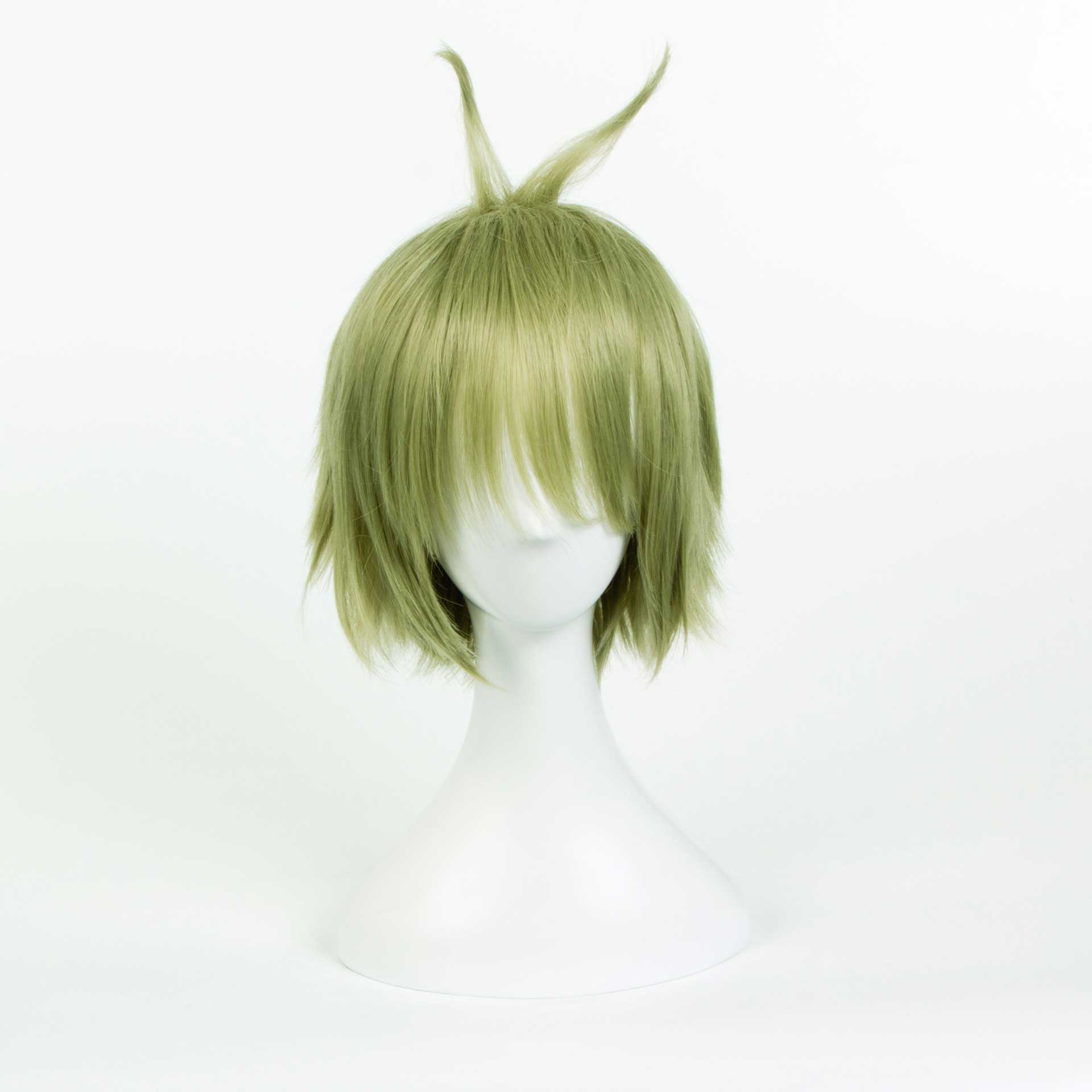 anime danganronpa v3 amami rantarou verde cosplay peluca matando a la armonía accesorios de traje
