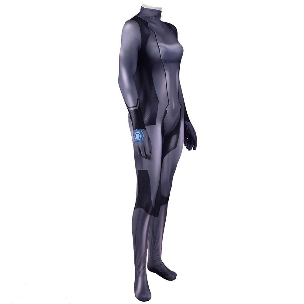 ZERO SAMUS COSPLAY COSPLAY COSPURA SUPERWARE ZENTAI JUEGO METROIDE