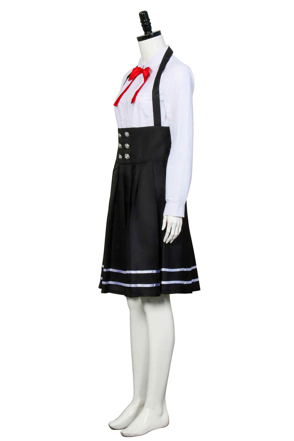 anime dangabronpa v3 shirogane tsumugi uniforme escolar faldas de uniforme de la escuela Halloween carnaval disfraz cosplay