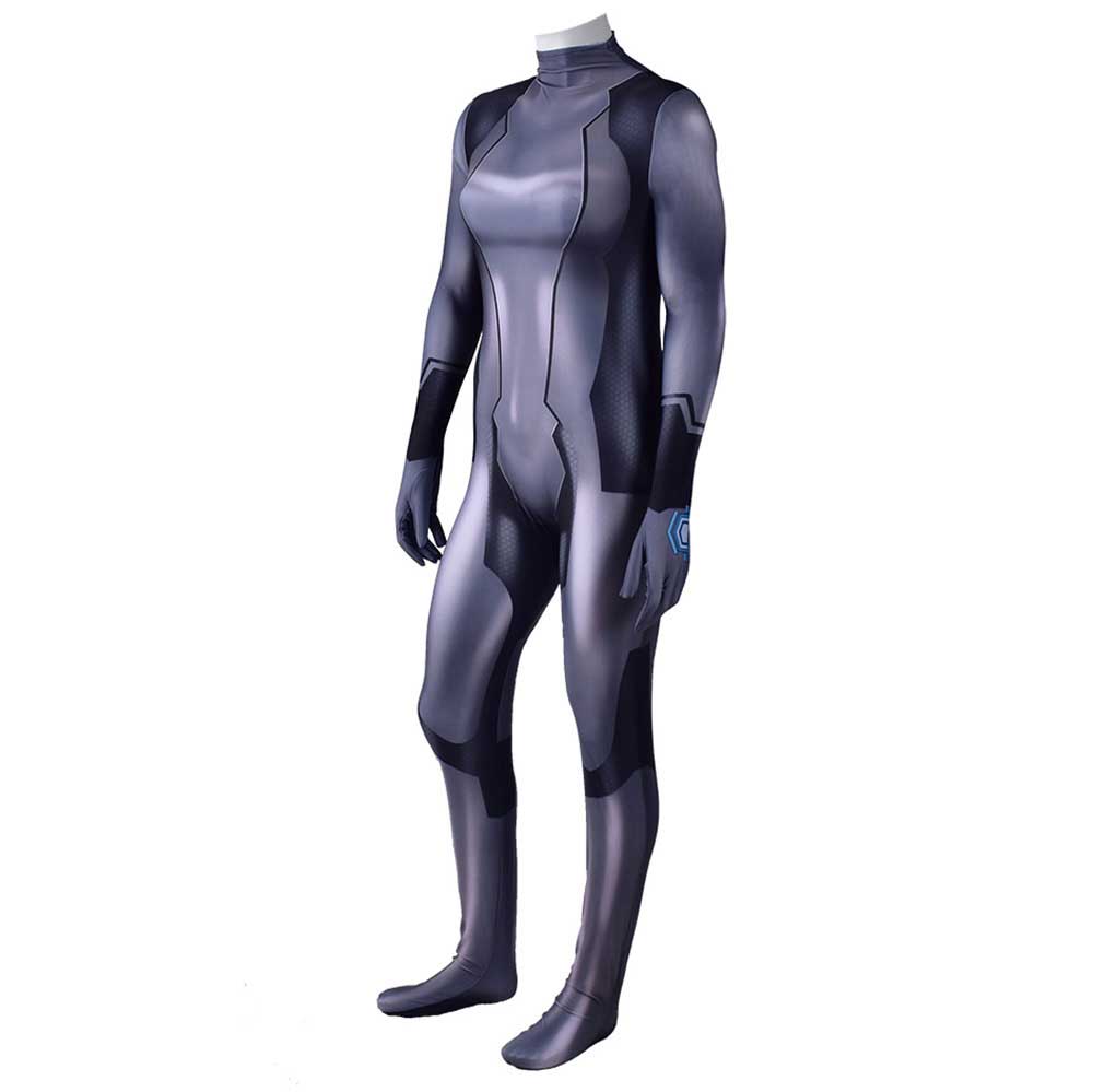 traje cero SAMUS Dark Samus Cosplay Traje Superwoman Zentai Juego Metroid