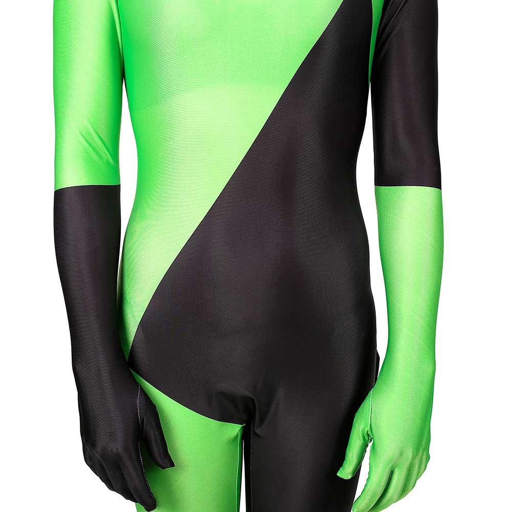 Disney Kim Possible serie animada Cosplay de mujer Disfraz Kids BodySuit