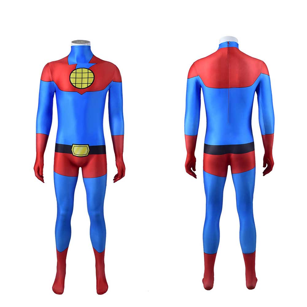 Captain Planet y The PlaneTeers Cosplay Cosplay Capitán Planet Zentai Traje para adultos