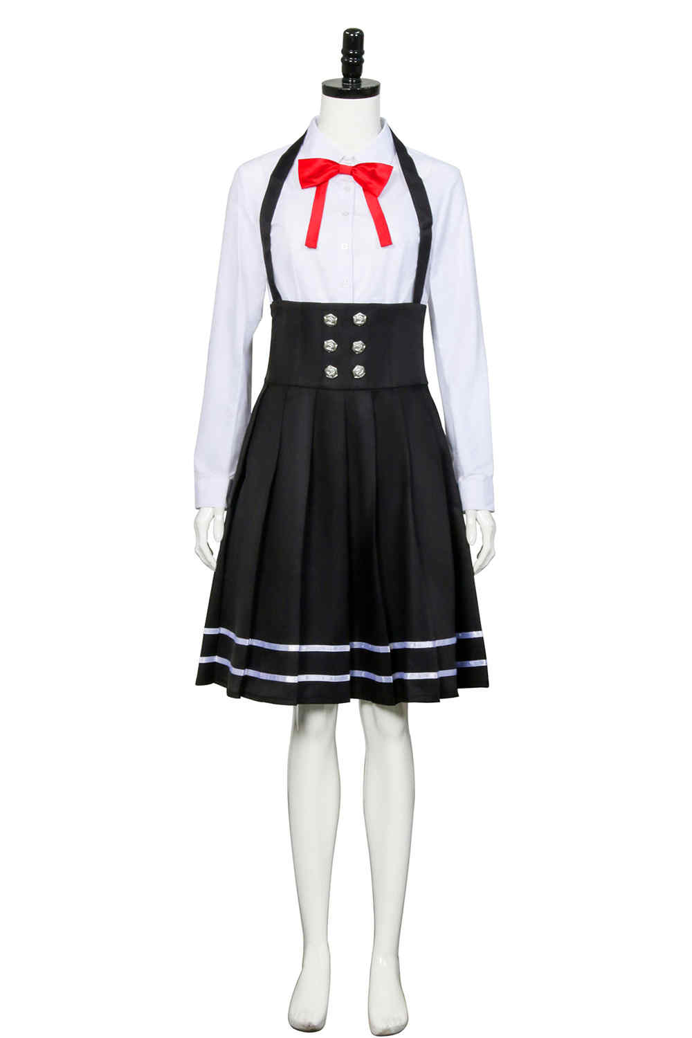anime dangabronpa v3 shirogane tsumugi escolar uniforme escolar Sopks Outfit Halloween Carnival Costume Cosplay