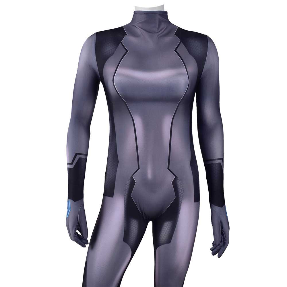 Cero Samus Cosplay Dark Samus Costume Superwoman Zentai Game Metroid