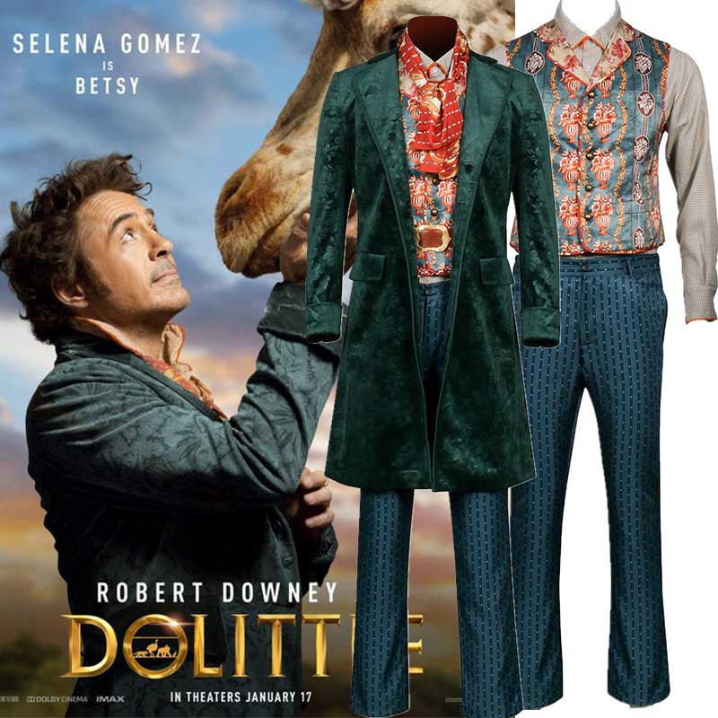 Dolittle Cosplay Disfraz El Viaje de Doctor Dolittle Halloween Uniform