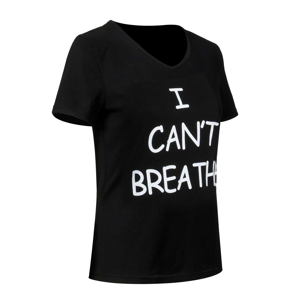 No puedo respirar la camiseta de la protesta negra de la camiseta
