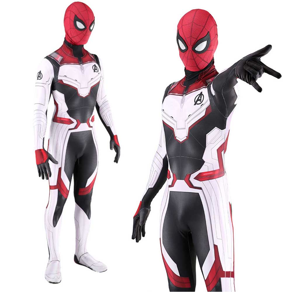 Avenger EndGame Deadpool Quantum Realm Traje Superhéroe Cosplay