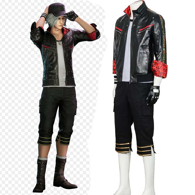 Leslie Kyle Cosplay Costume Game Final Fantasy VII Remake Hombres adultos Outfit Halloween Carnival Outfits