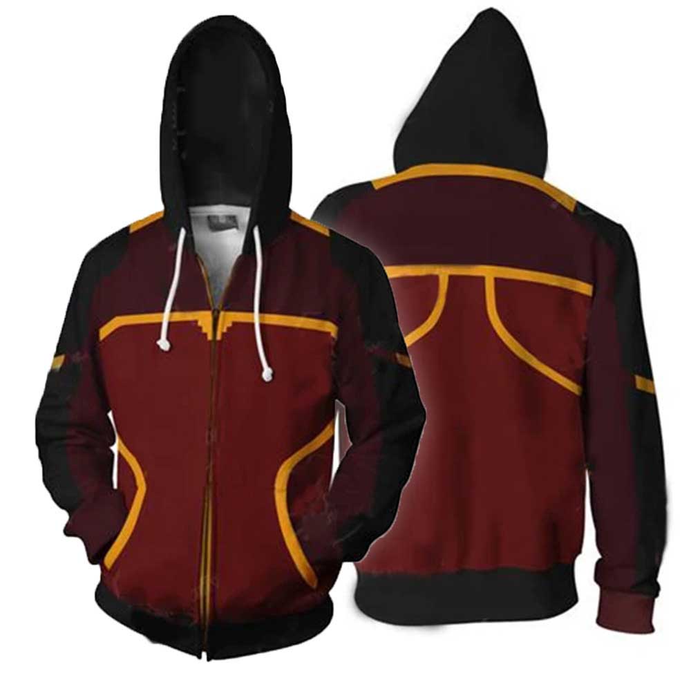 KATARA AANG Sudaderas con capucha Avatar de Avatar de Avitudero Último Airbender Cosplay Jackerlama
