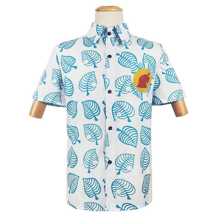 cruce de animales: New Horizons Tom Nook Timmy y Tommy Shirt Cosplay Costume