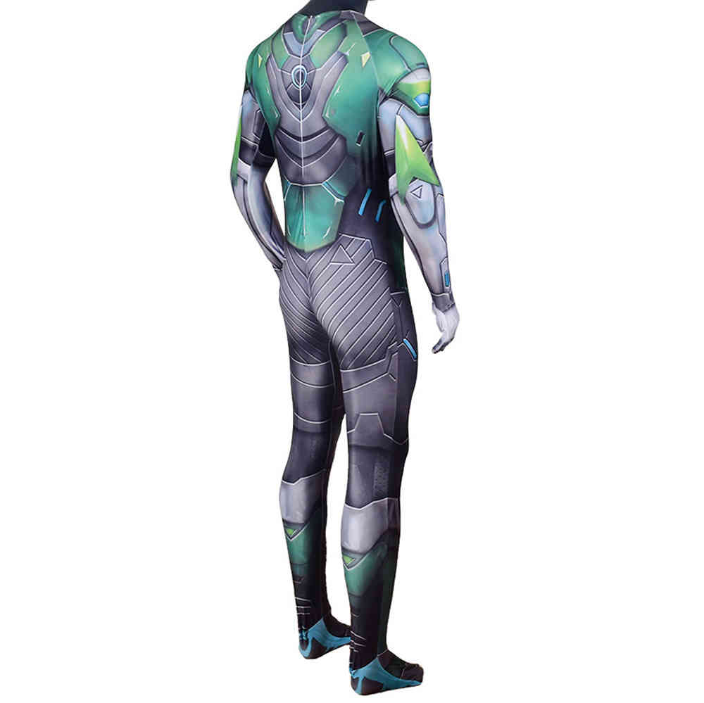 Juego Overwatch 2 SHIMADA GENJI MUSCLE MUSCLE SUMPLAY COSPLAY Uniform Hallo Ween Stage disfraz