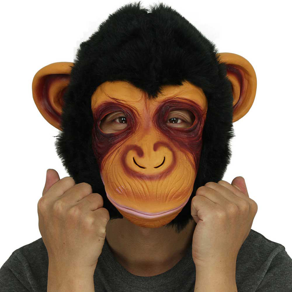 cabeza de máscara de gorila cabeza de halloween/mono Máscara de látex Mascarillas Masquerade Cosplay Party