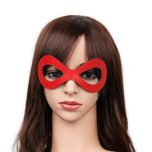 Harley Quinn Black Cuero Mask Mascarilla Gran Accesorio de Halloween