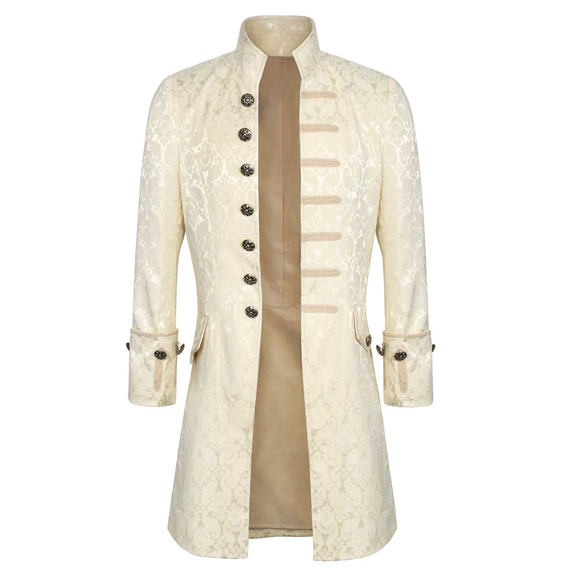 para hombre terciopelo goth steampun k abrigo de frock victoriano