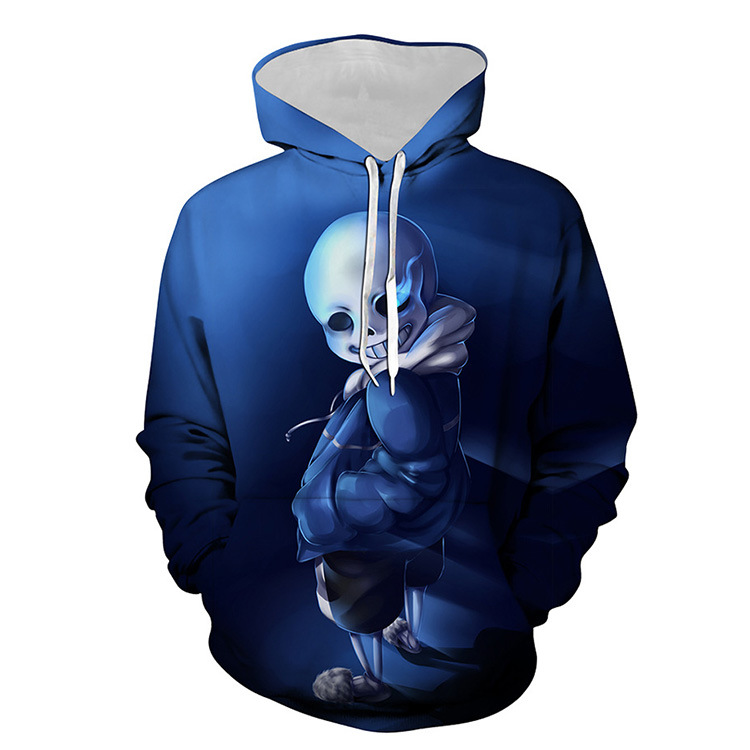 game brevale Sans Sudaderas Spring Autumn 3D Imprimir Sudadera