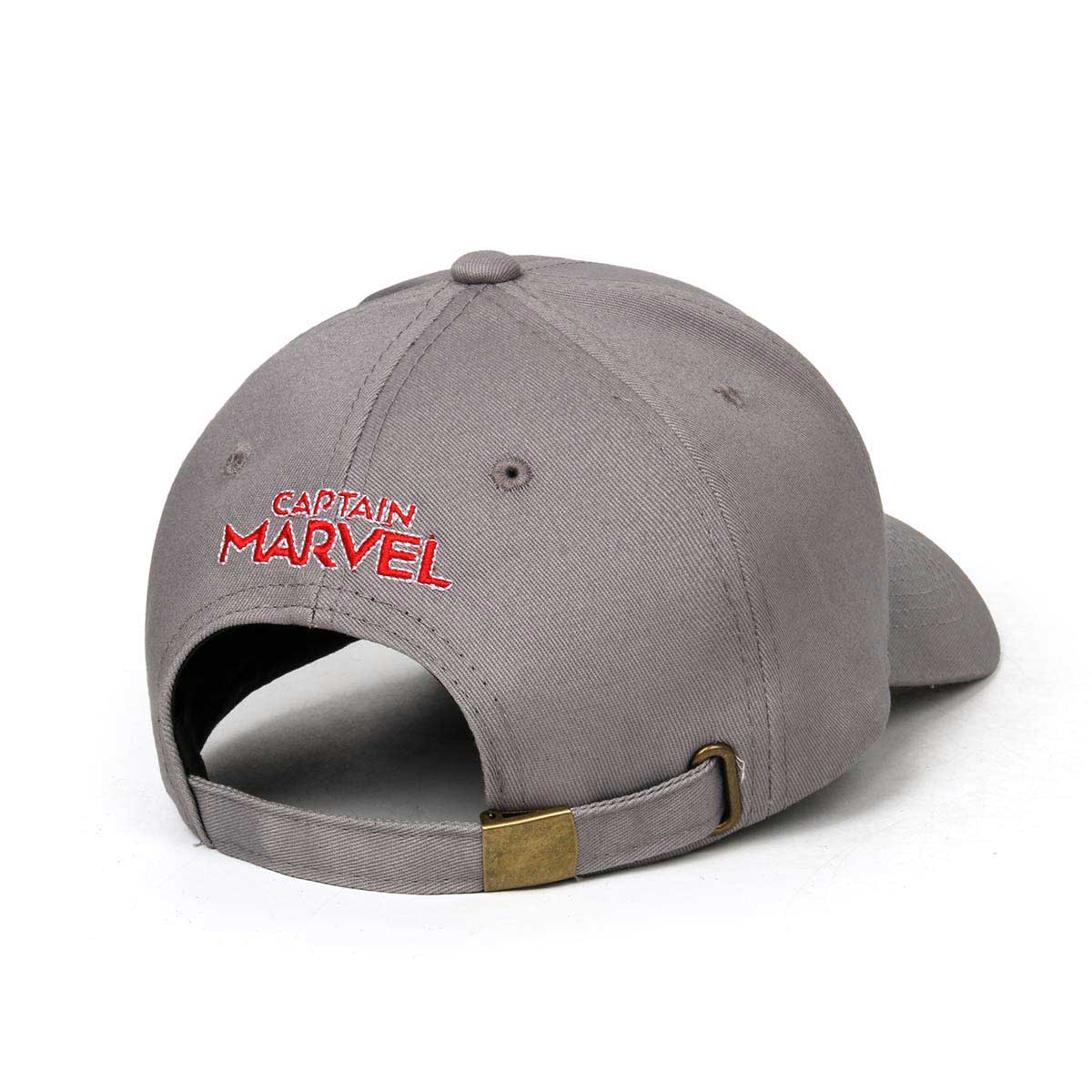 Capitán Marvel Carol Danvers Cosplay Caps Unisex Ajustable Hip Hop Sun Hat Bordado Snapback Agentes de S.H.I.E.L.D. Sombreros