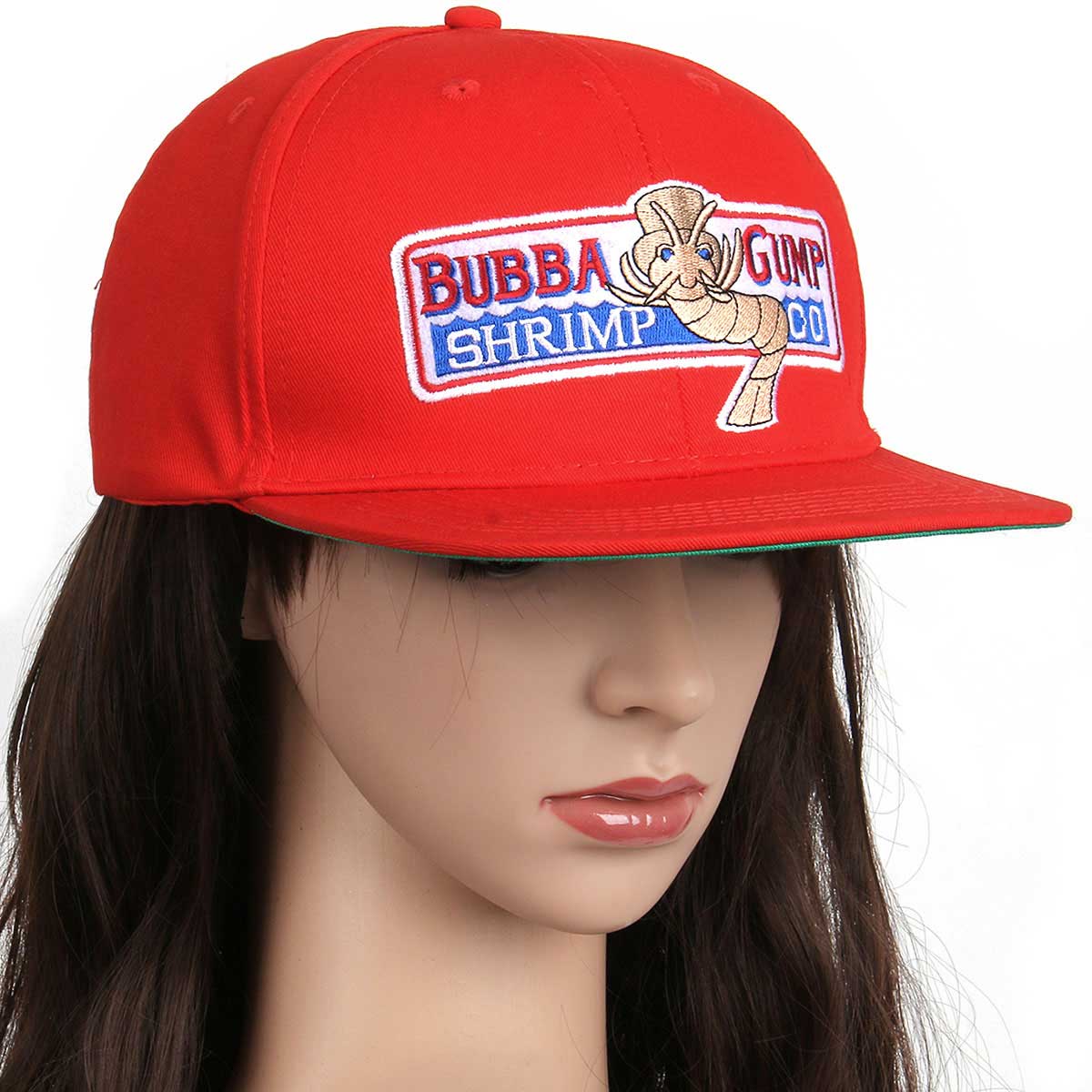 1994 bubba gump shrimp co . Sombrero de béisbol Forrest Gump Disfraz Cosplay Bordado Snapback Cap Men & Women Gorra de verano